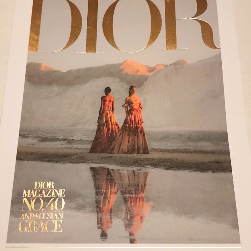 New Dior Magazine, Winter 2022 Issue 40, Coffee  Table  Book
